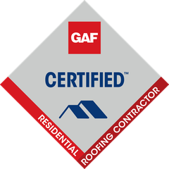 GAF Certified Residential Roofing Contractor seal